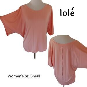Lole Oversized Coral Dolman Shirt